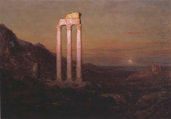 Moonrise over Greece, Frederic E.Church